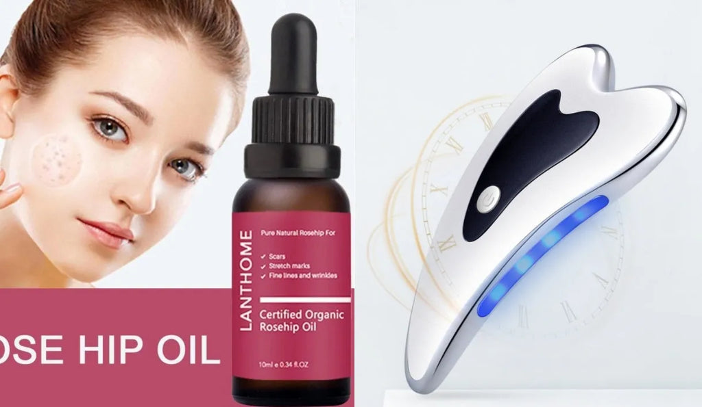 Electric USB Rechargeable Facial Scraping Body Guasha Massager Wrinkle Remover Board Scraping Scraper Tool Body Massage ABS Material 800mAh Battery 13cm x 7.5cm x 2cm Portable Handy Size for Face and Body Acupoint Massage and Neck Protection